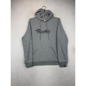 Primitive Skateboarding Mens XL Gray Y2K Logo Fleece Pullover Hoodie CC4-5